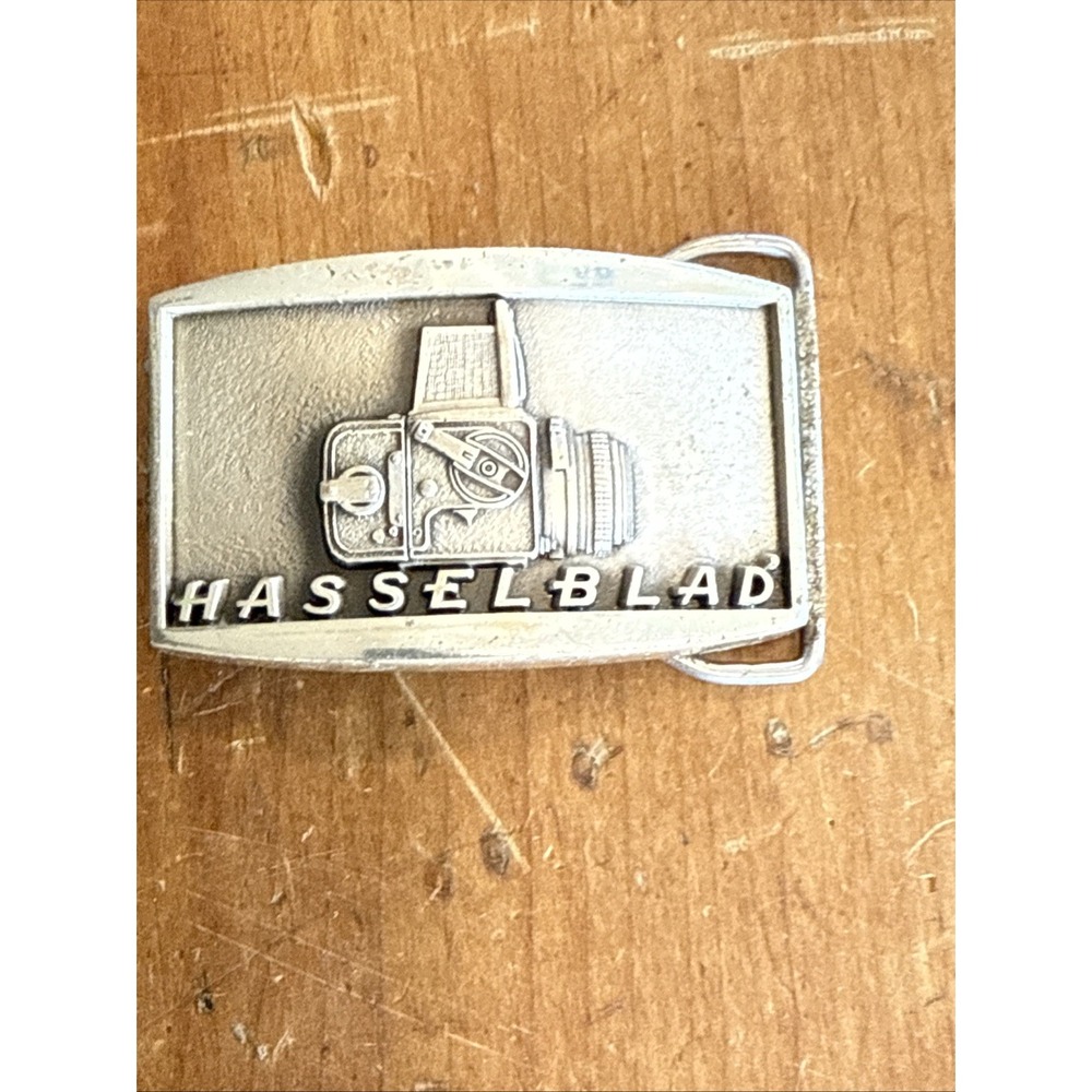 Vintage‎ Jostens Sterling Hasselblad Camera Belt Buckle - Picture 7 of 12